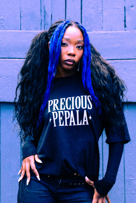 PRECIOUS PEPALA LOGO TEE